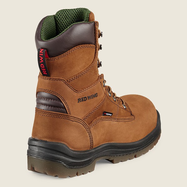 Safety Støvler Herre - Red Wing King Toe® - 8-Inch Insulated Waterproof Toe - Brune - PCKVGI-083